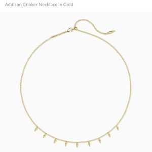 Kendra Scott - Addison Choker Necklace Gold